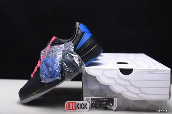 HYPE DJ4375-004 2 Off-White Blue Black Low Jordan Retro SP 0502